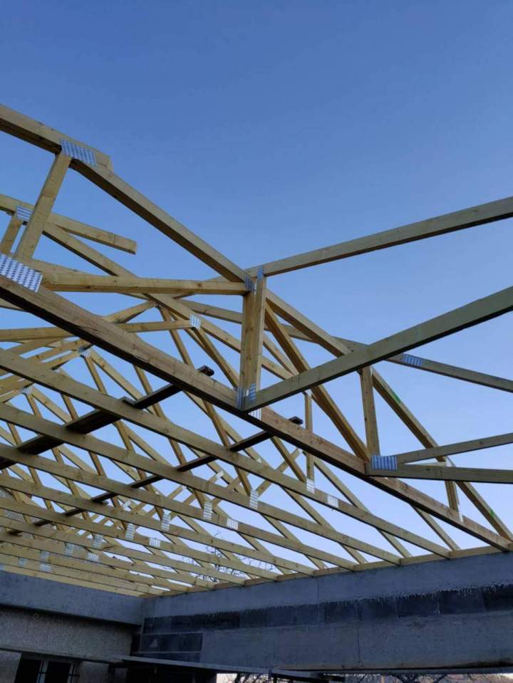 Pose de charpente Ennezat